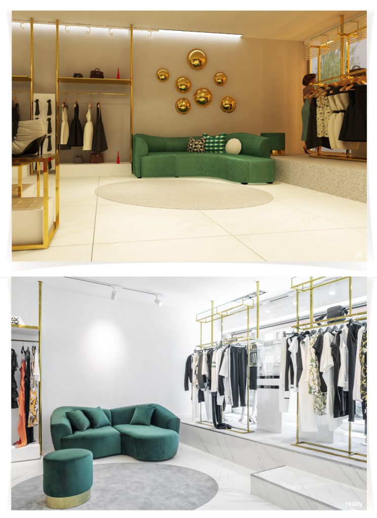 Portfólio | Projetos Contract | Loja Pertutti | Paços de Ferreira