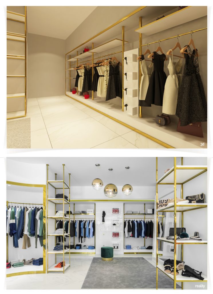 Portfólio | Projetos Contract | Loja Pertutti | Paços de Ferreira