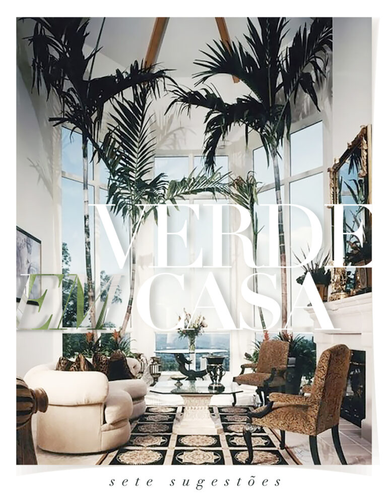 Verde em casa! 7 Sugestões