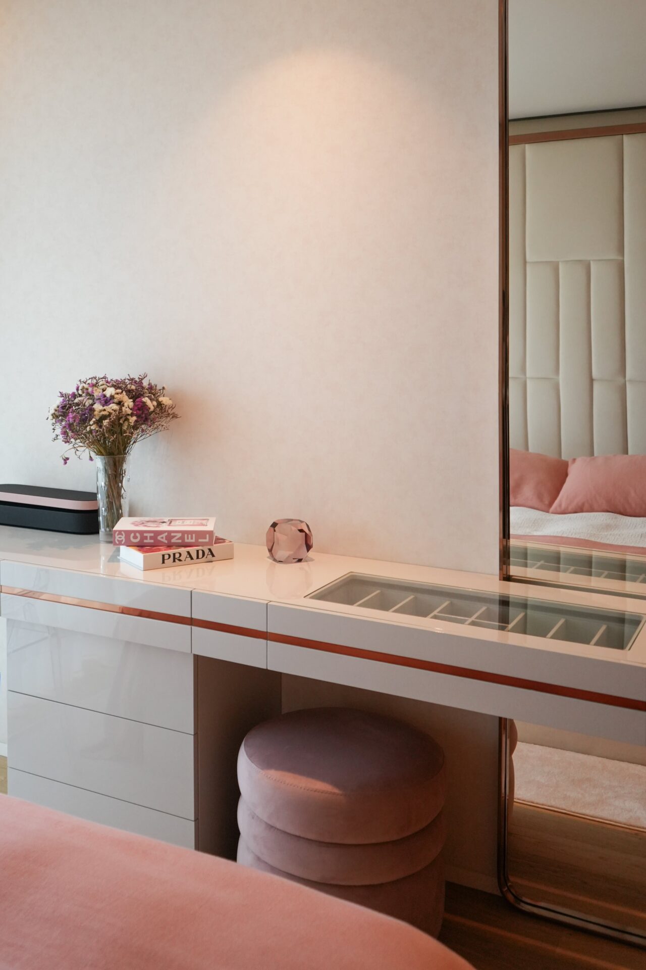 Quarto de Menina - Resultado Final do Projeto de Decoração 3D (depois)