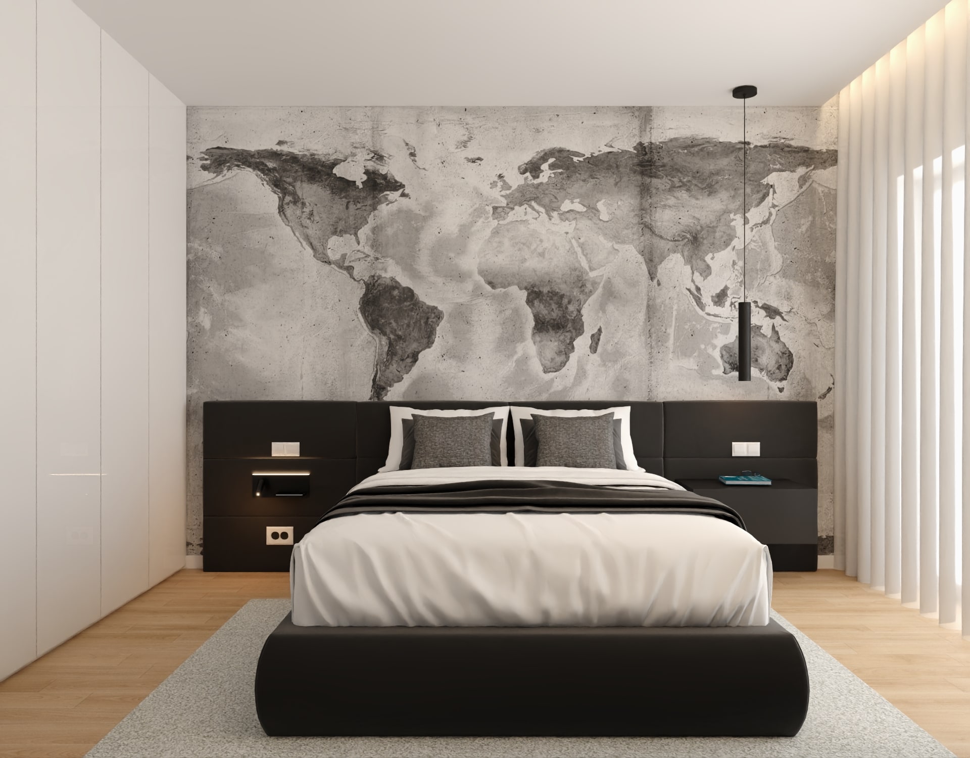 Quarto de Menino - Projeto de Decoração 3D (antes)