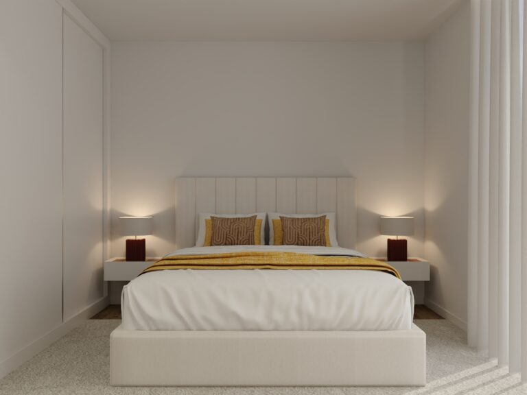 Cama branca | Interdesign
