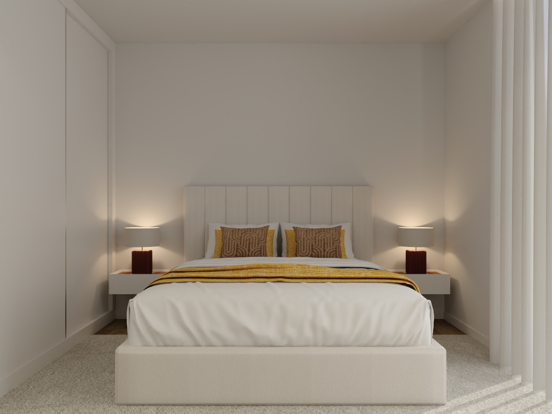 Cama branca | Interdesign