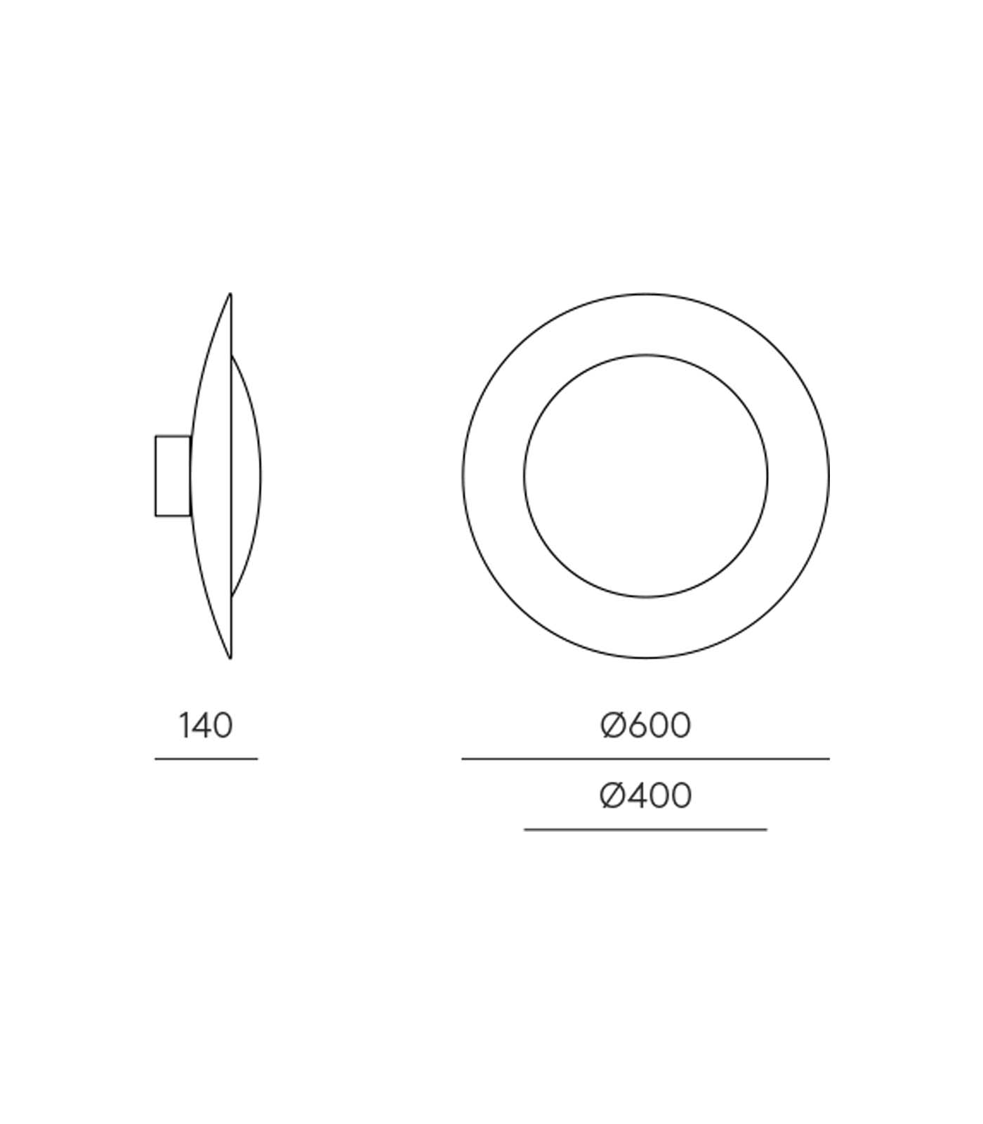 COSS L Wall Lamp | Interdesign