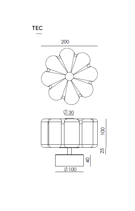 FLOW Flower Wall Lamp | Interdesign