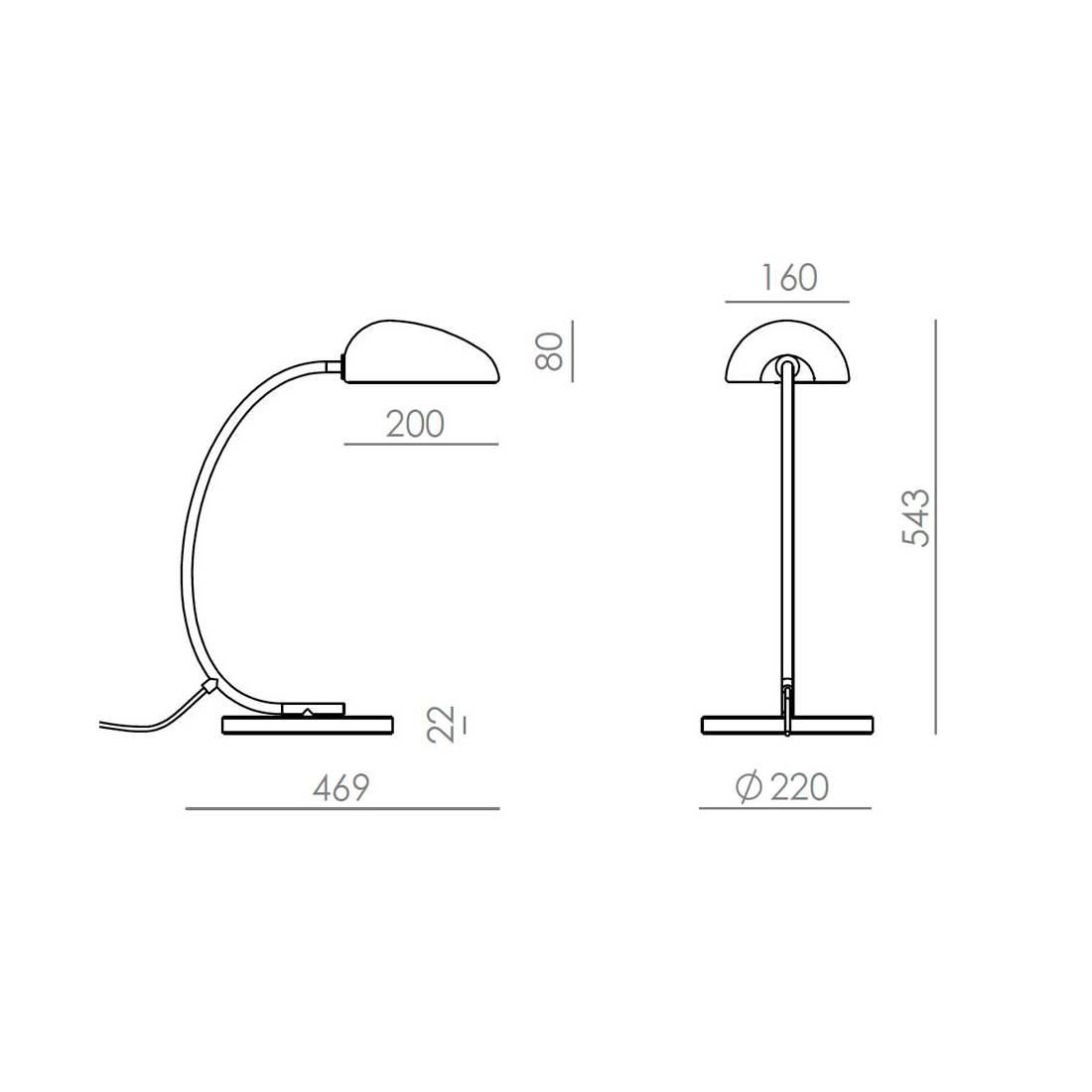 Candeeiro de mesa KEZO | Interdesign