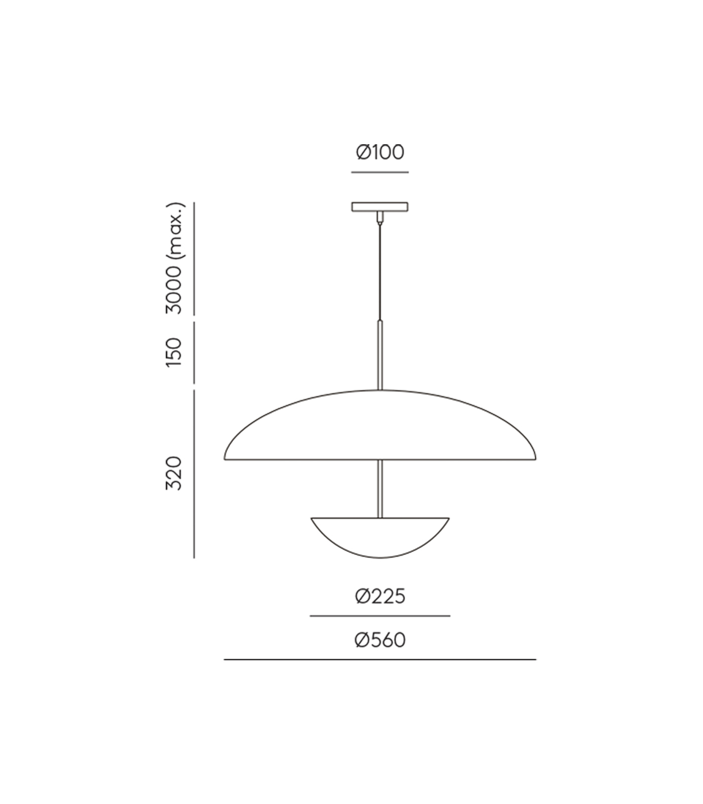 ELLA Ceiling Lamp | Interdesign