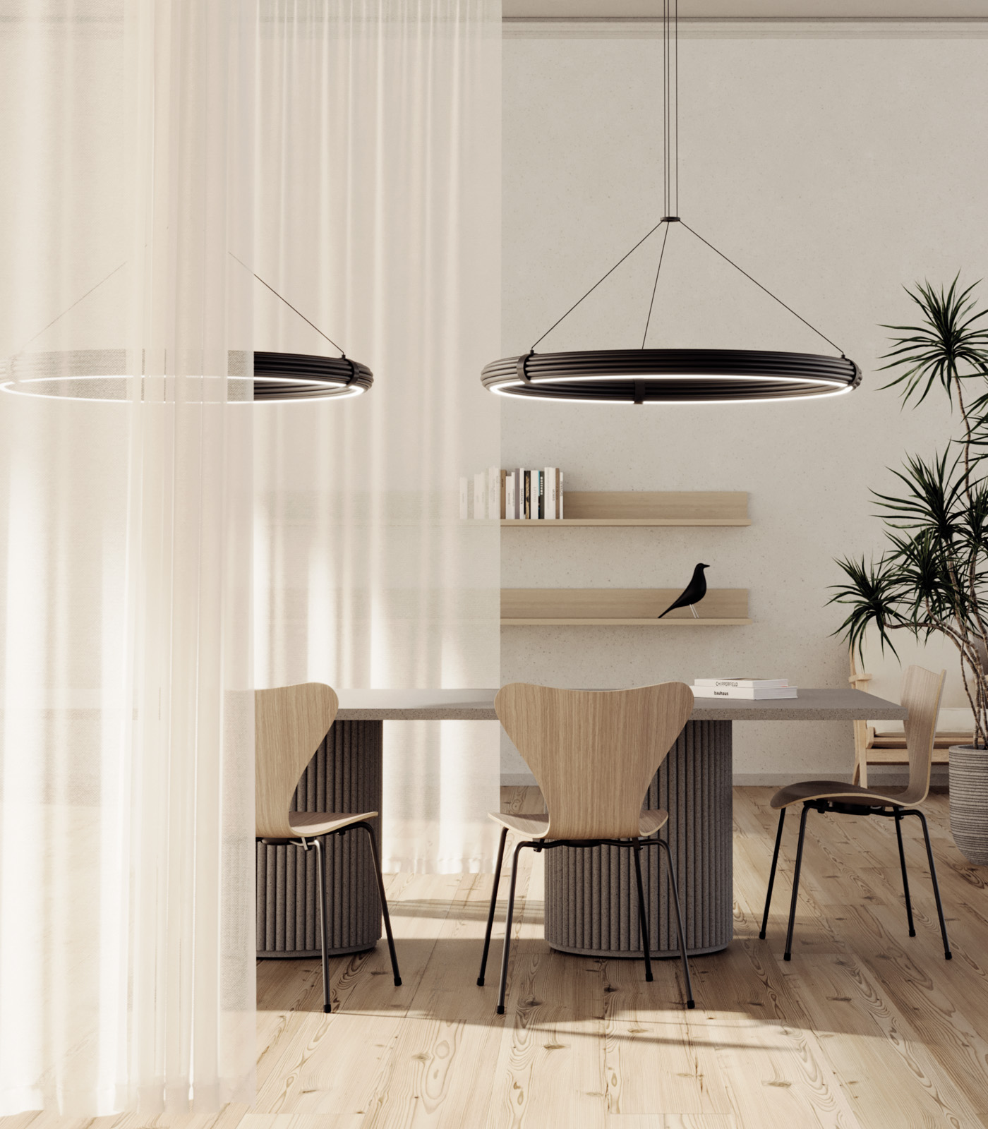 ELLI L Ceiling Lamp | Interdesign