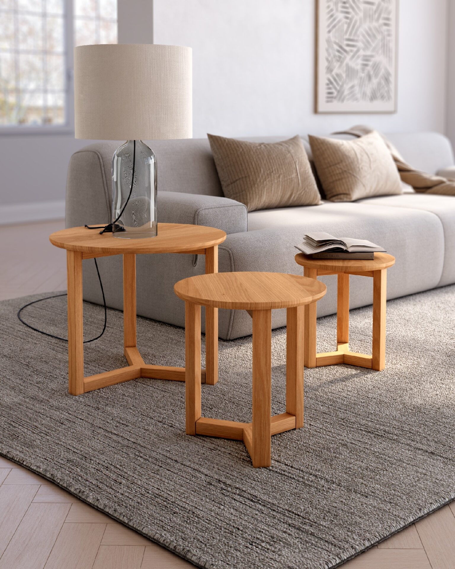 Feroe Side Tables Set | Interdesign