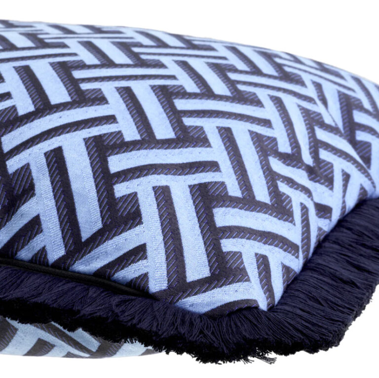 DORIS L Blue Pillow | Interdesign