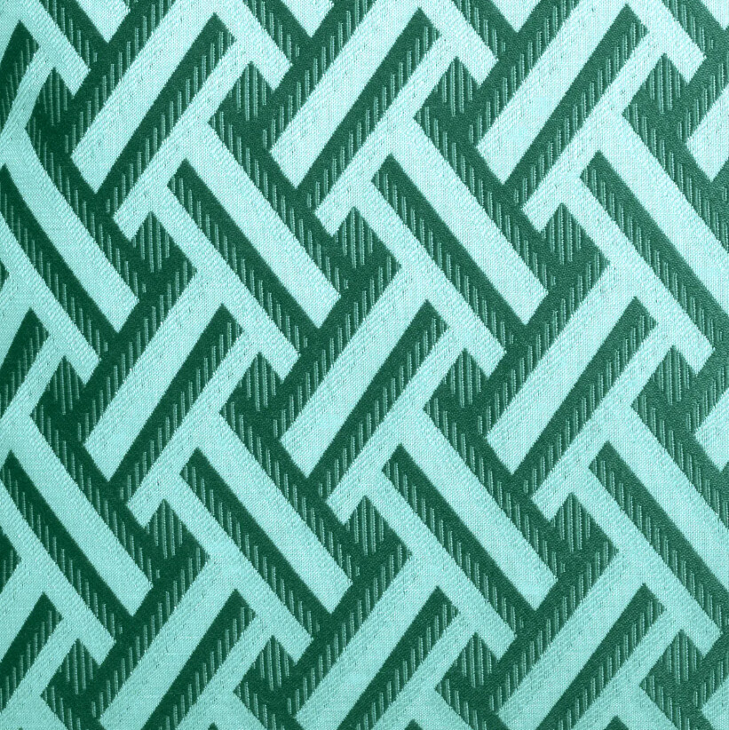 DORIS L Green Pillow | Interdesign