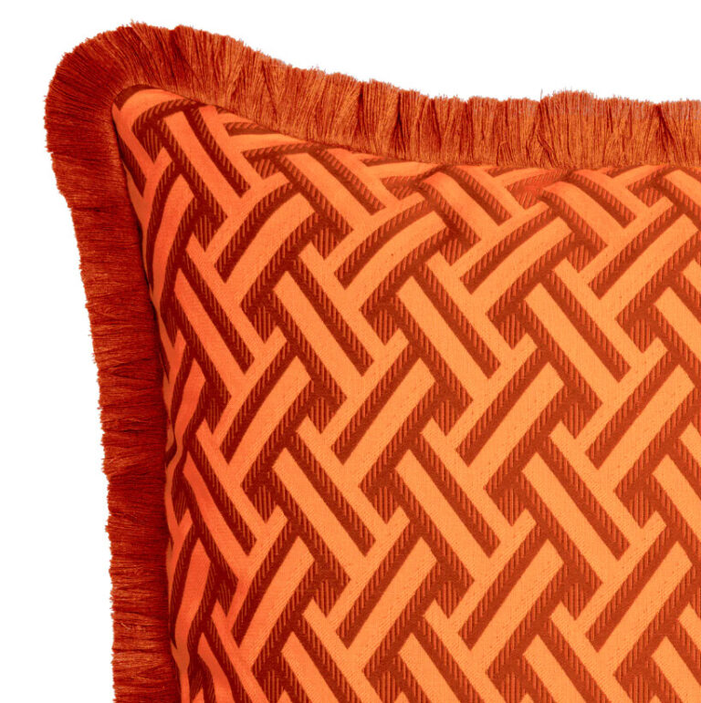 DORIS L Orange Pillow | Interdesign