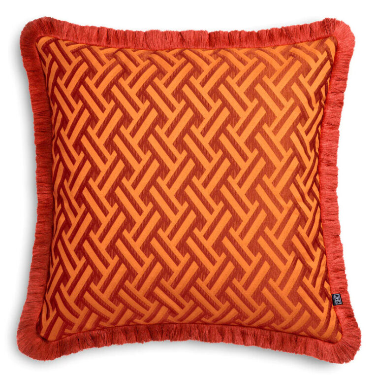 DORIS L Orange Pillow | Interdesign