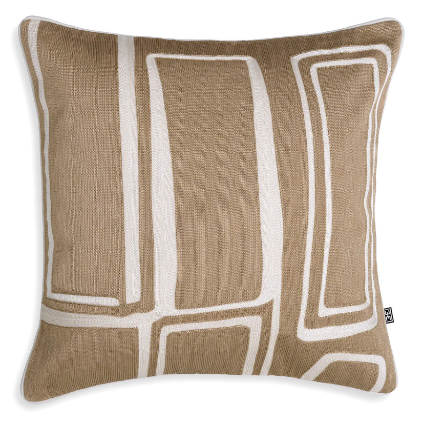 RIBEIRA Brown Pillow | Interdesign