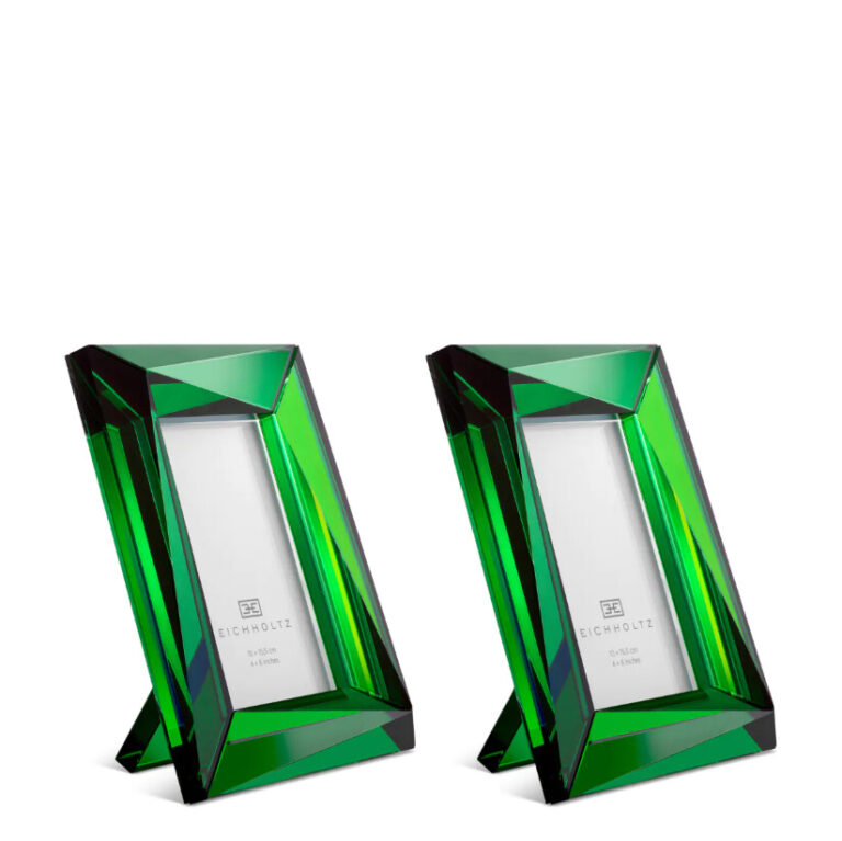 Conjunto de 2 Molduras Verdes OBLIQUITY S | Interdesign