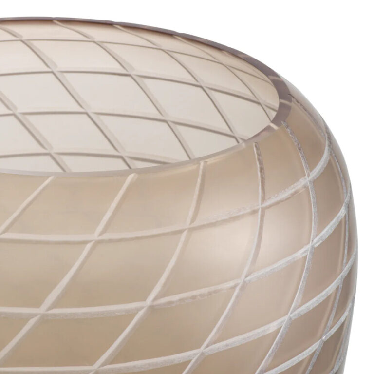 TARANO S Brown Vase | Interdesign