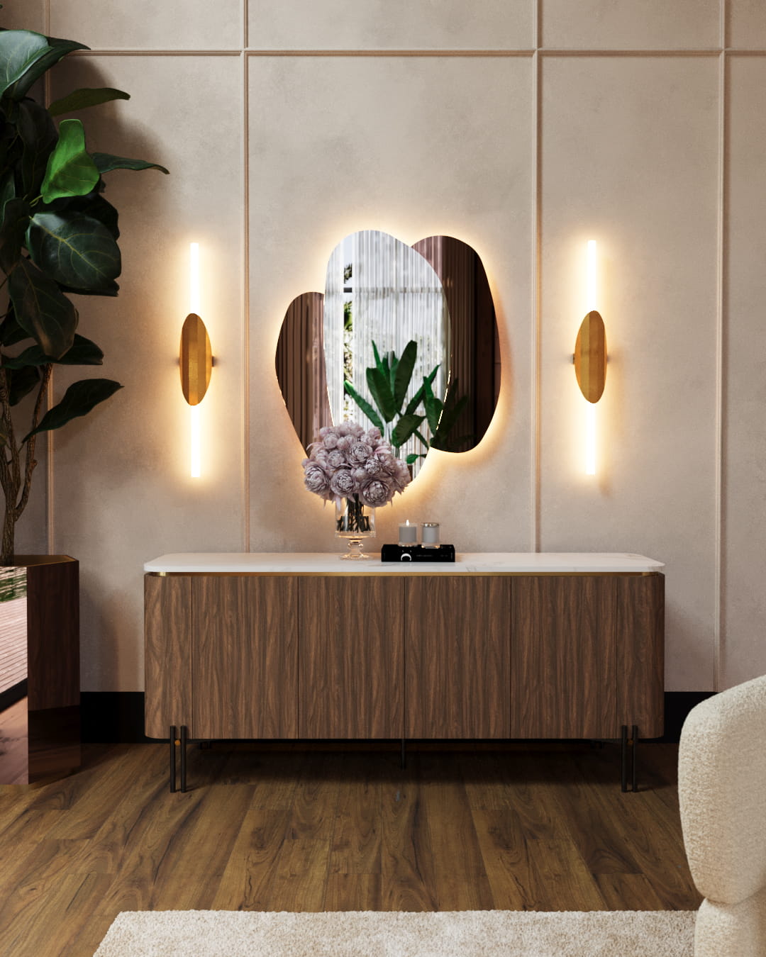Tribeca Mirror 4 | Interdesign