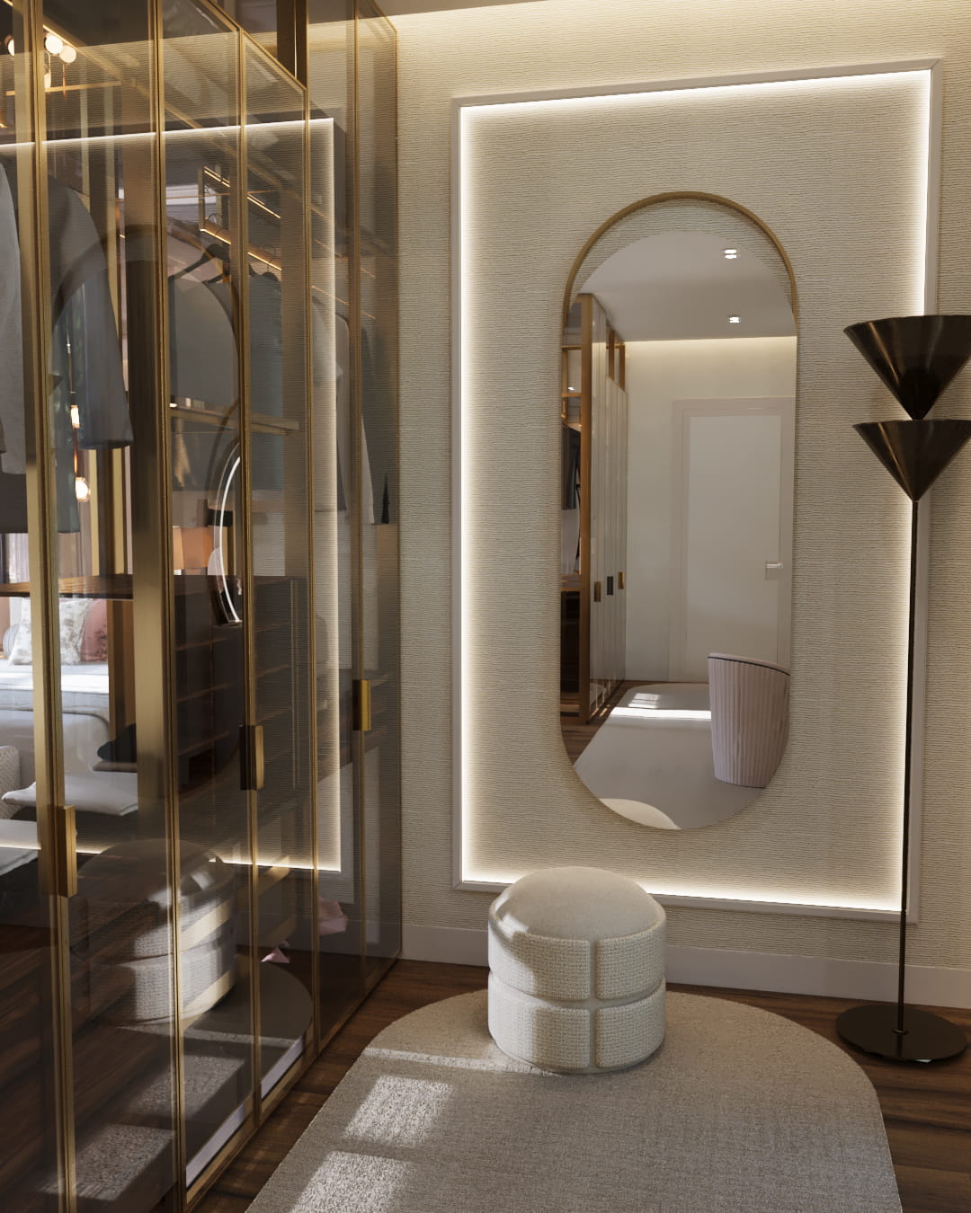 Tribeca Mirror 5 | Interdesign