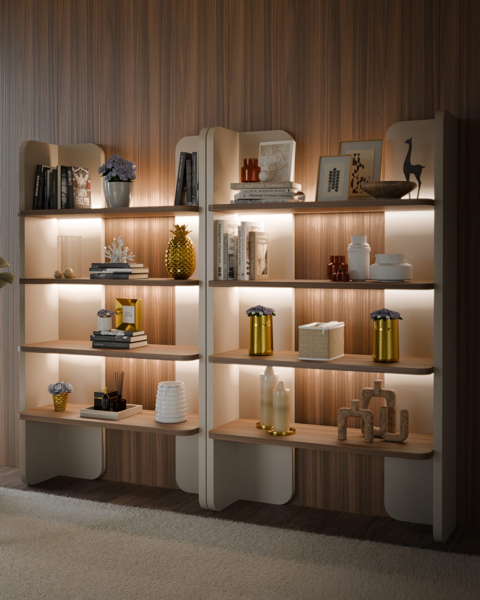 Natture 1 Bookshelf | Interdesign