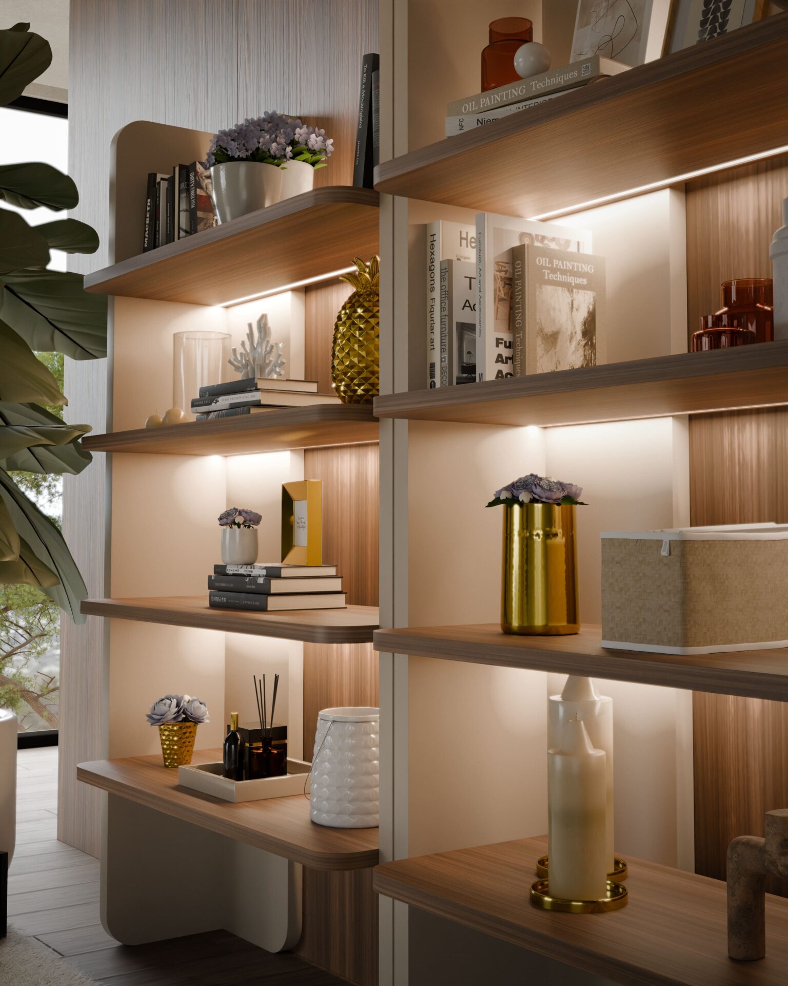 Natture 1 Bookshelf | Interdesign