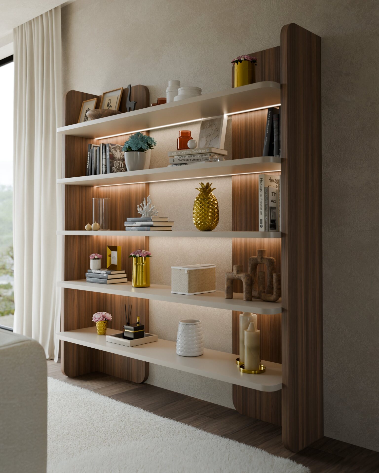 Natture 1 Bookshelf | Interdesign