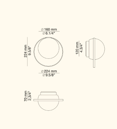 CIRC II Wall Lamp | Interdesign