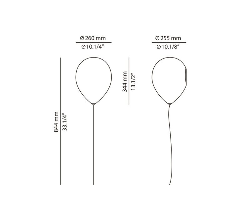 BALLON Wall Lamp | Interdesign