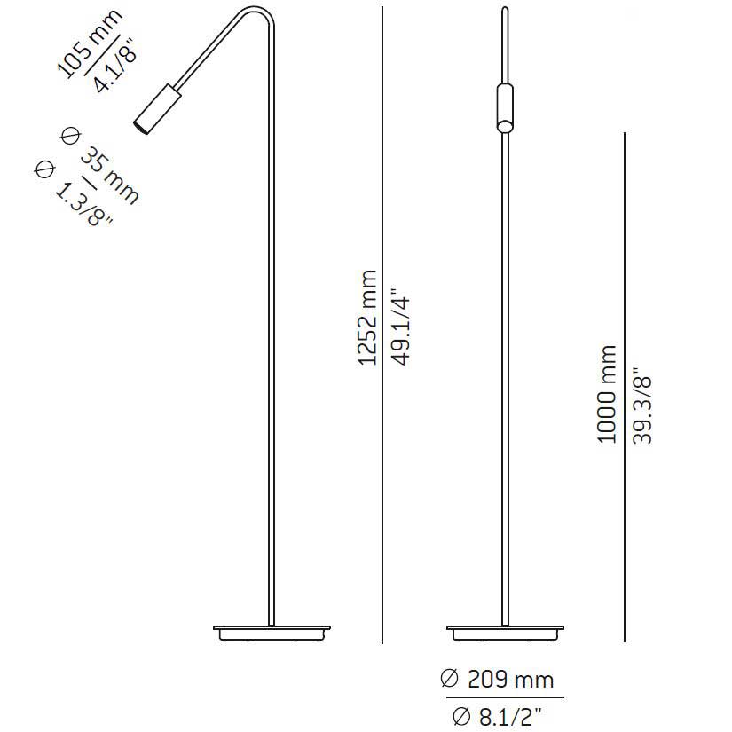 VOLTA Floor Lamp | Interdesign
