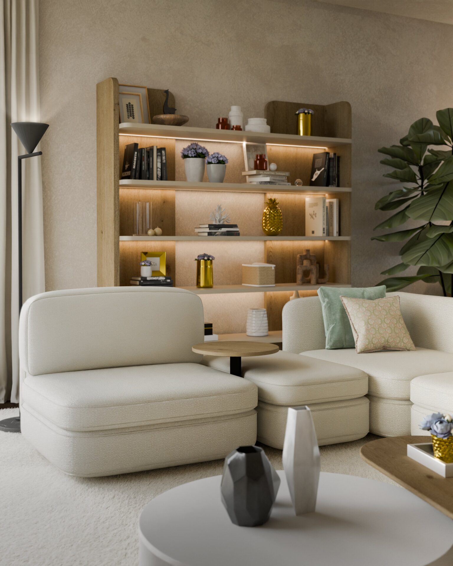 Natture Side Table 1 | Interdesign