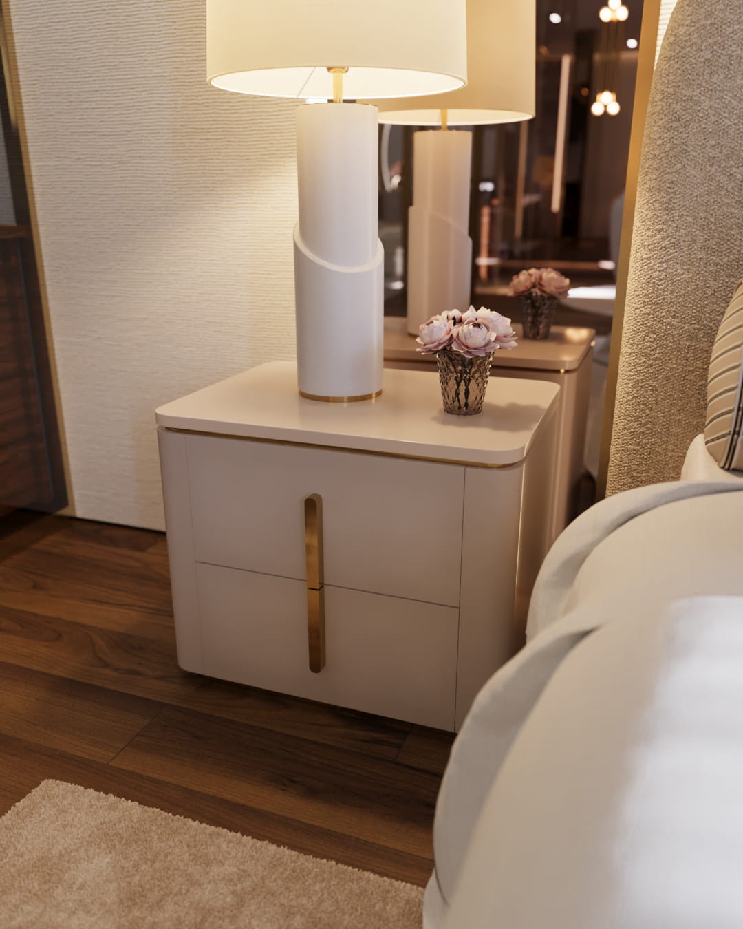 Mesa de cabeceira Tribeca | Interdesign