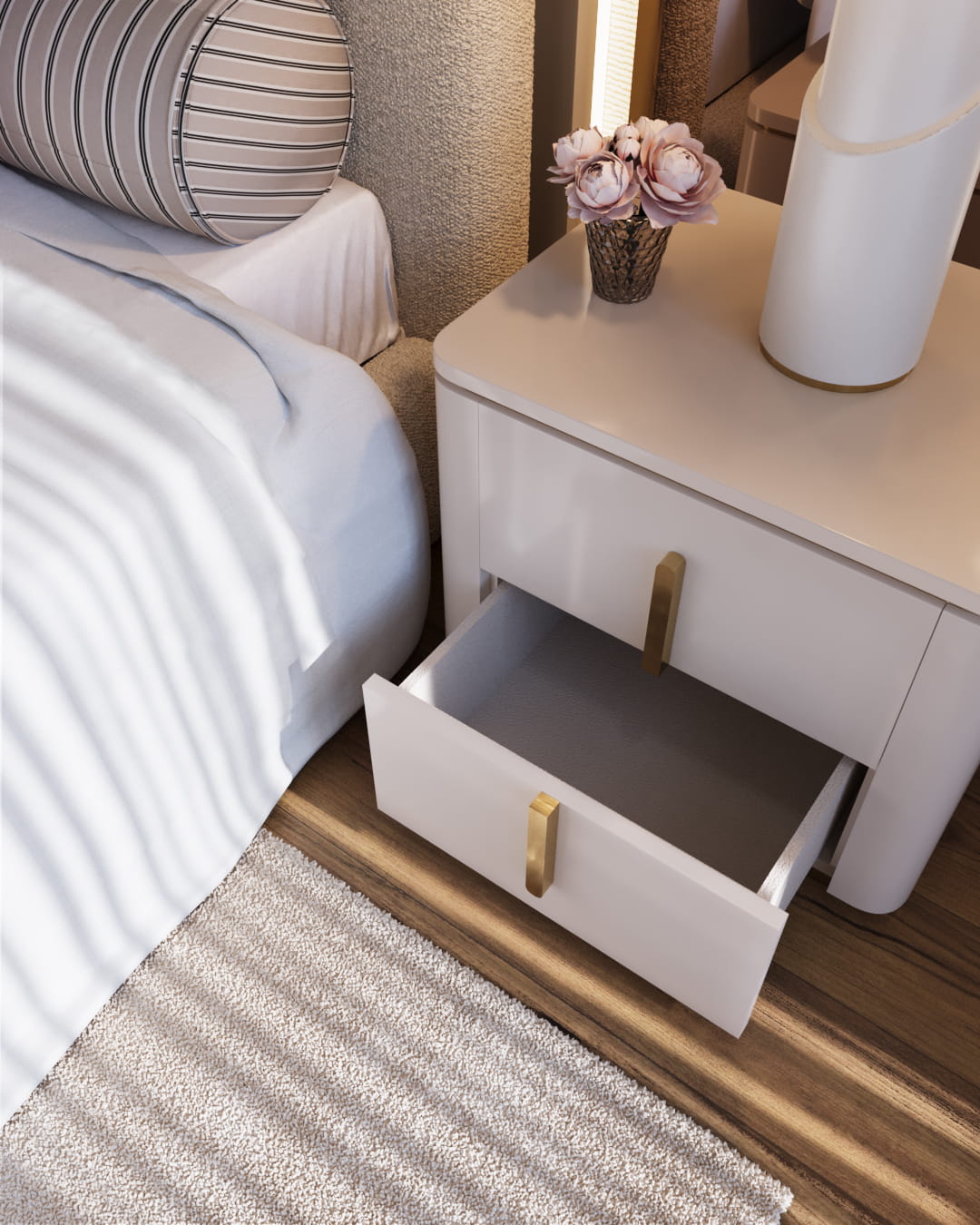 Mesa de cabeceira Tribeca | Interdesign