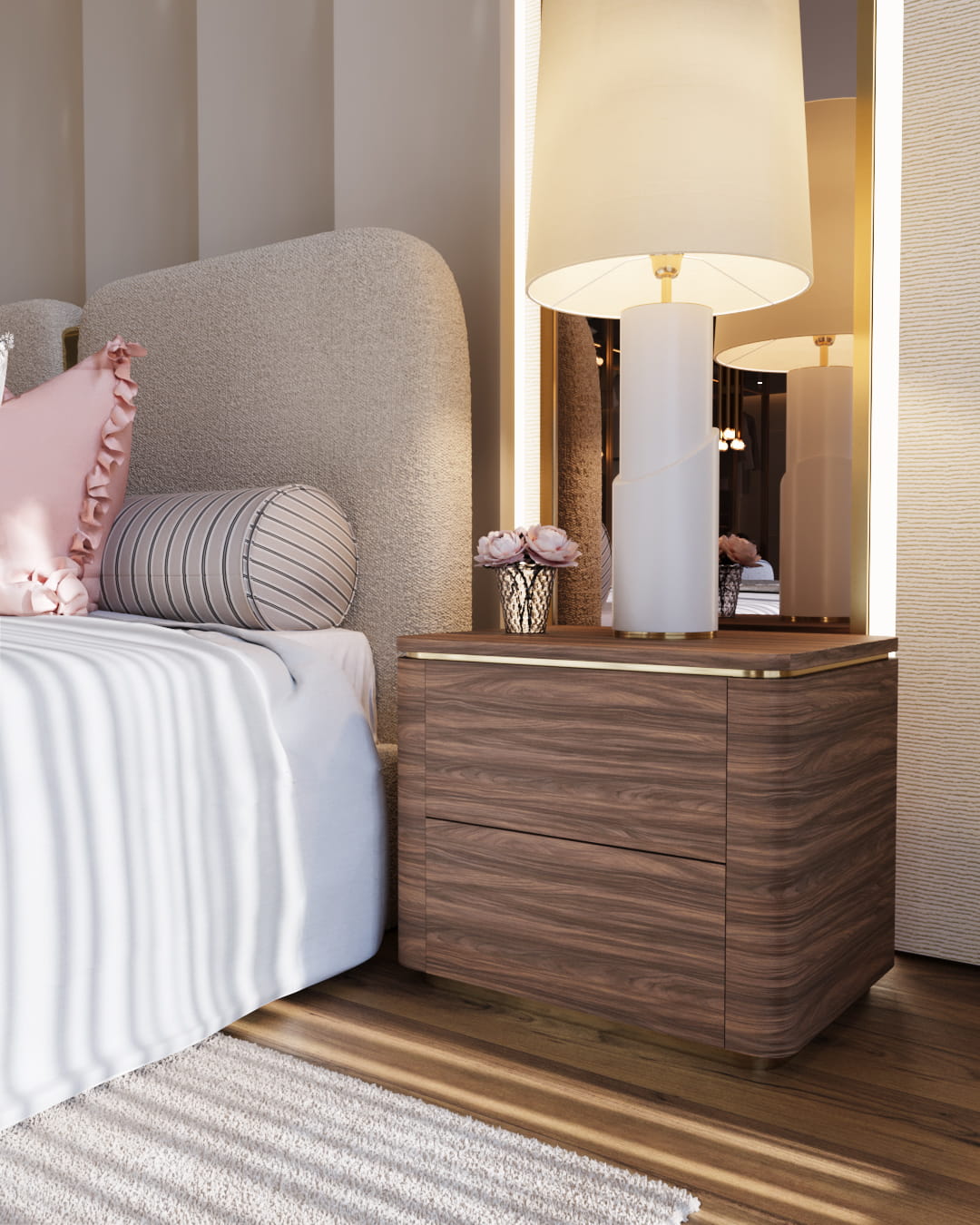 Mesa de cabeceira Tribeca | Interdesign