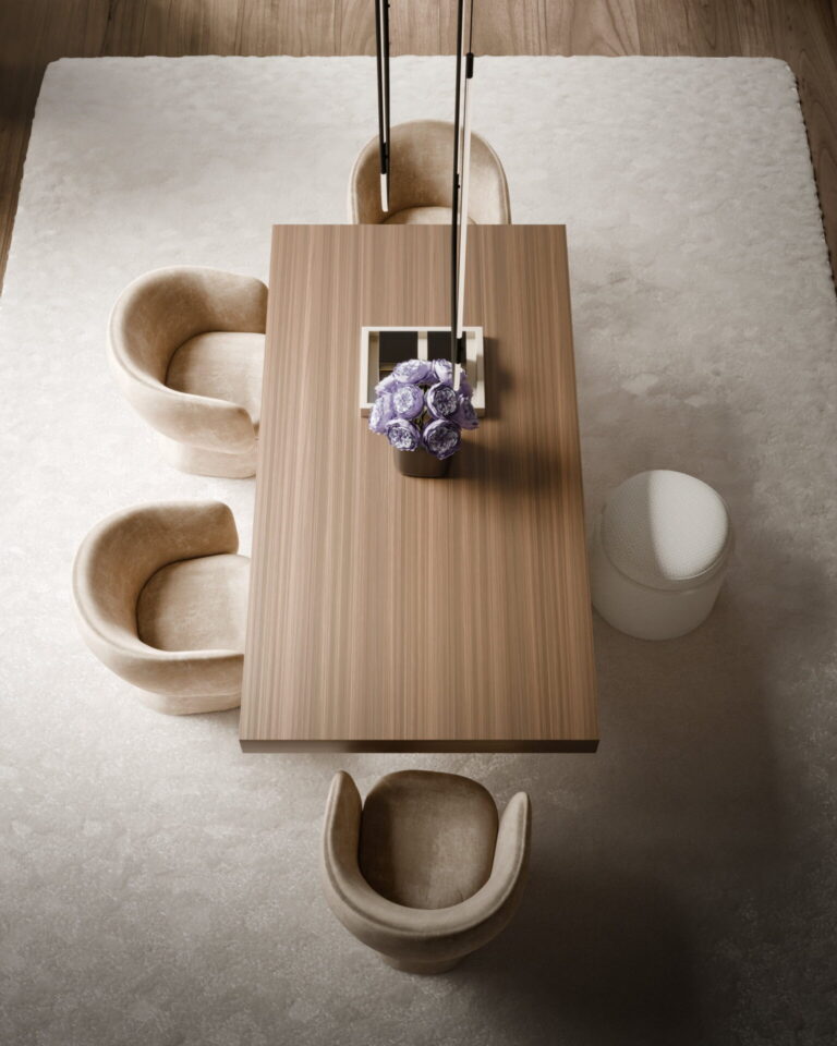 Mesa de jantar retangular Natture 1 | Interdesign