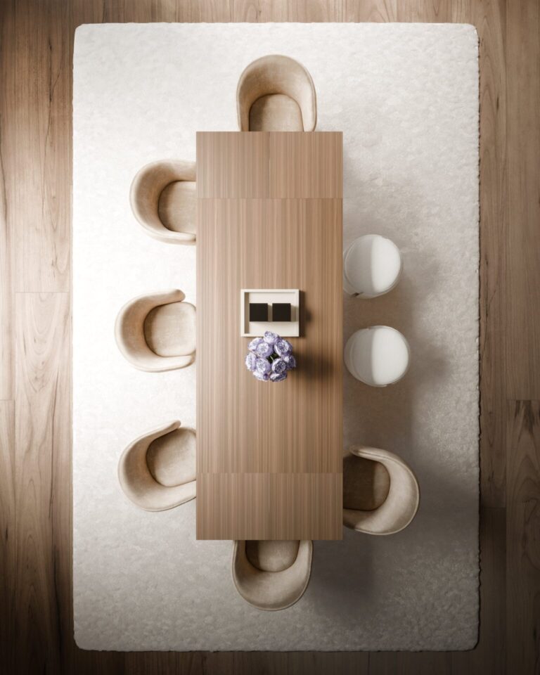 Mesa de jantar retangular Natture 1 | Interdesign