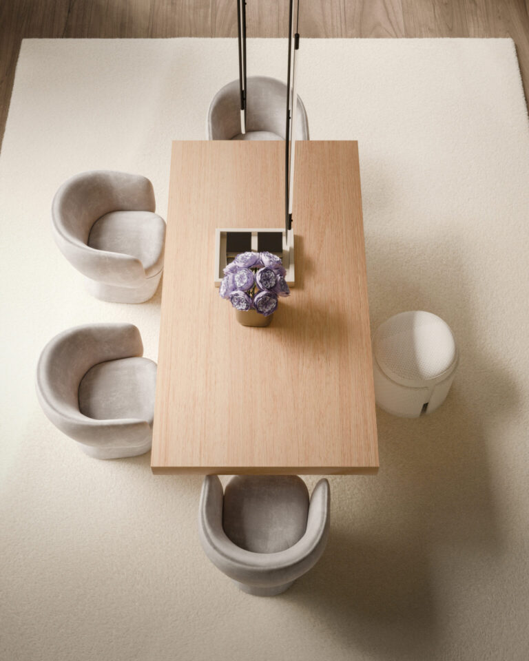 Mesa de jantar retangular Natture 1 | Interdesign