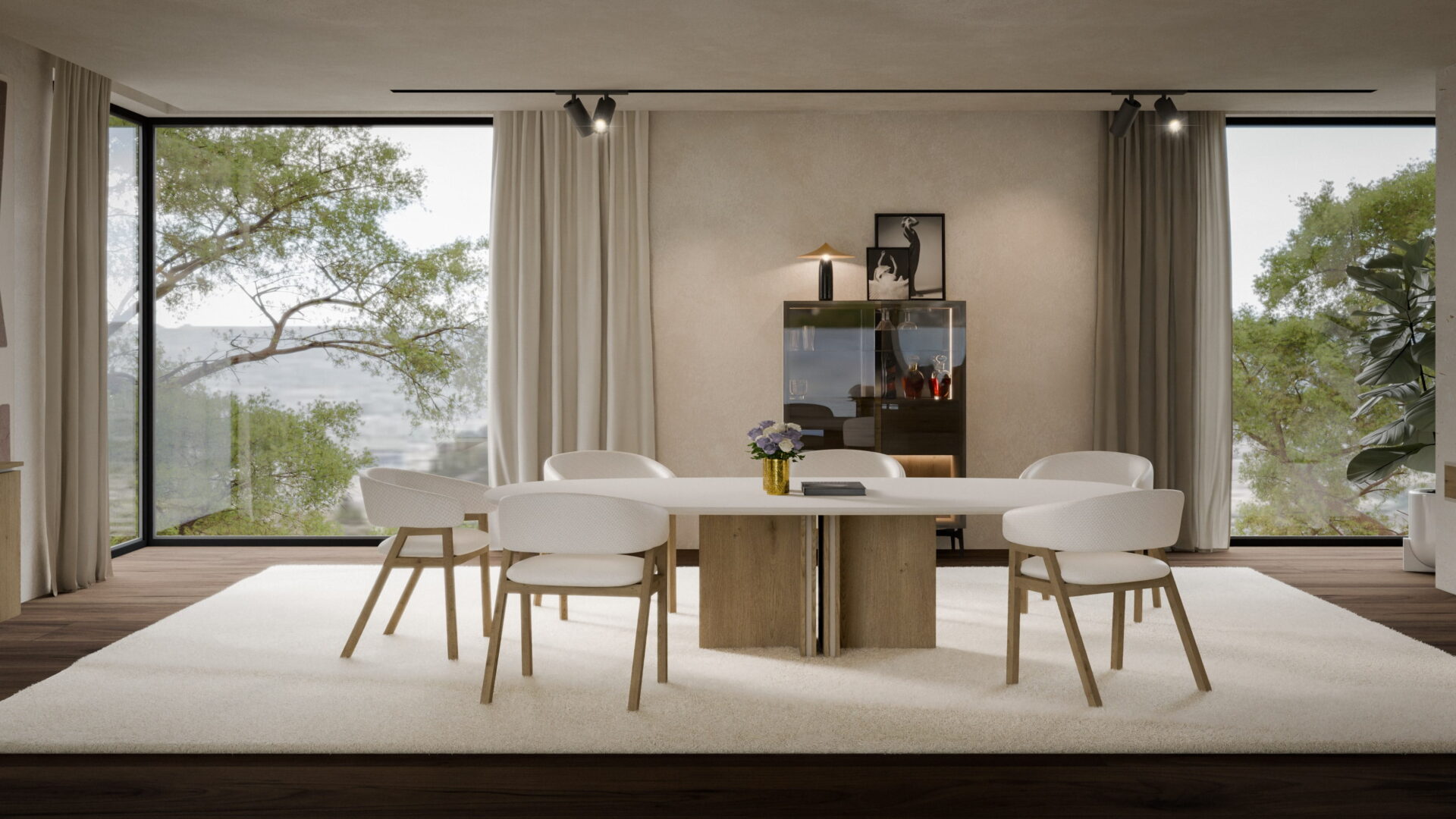 Natture Oval Dining Table 2 | Interdesign