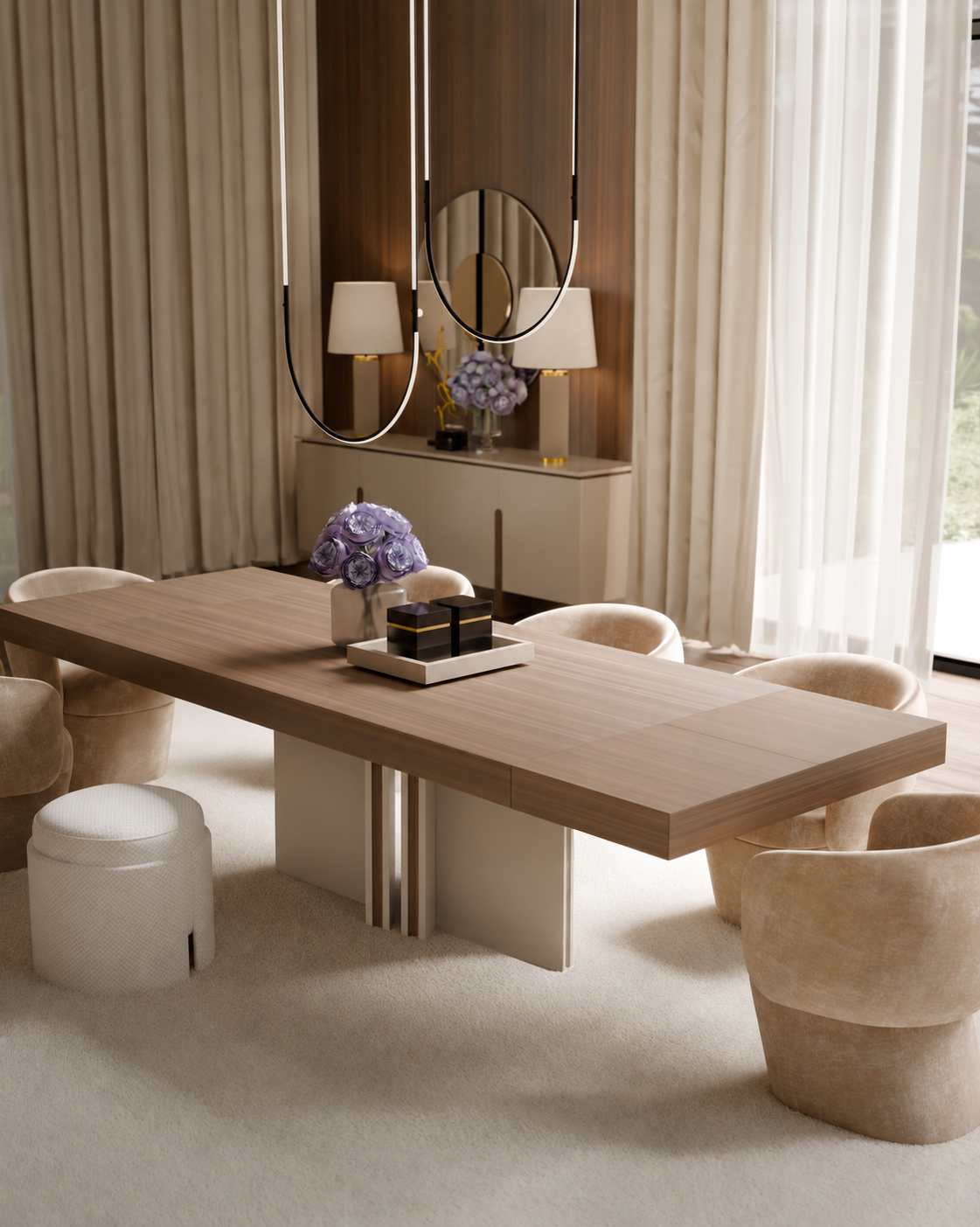 Mesa de Jantar Extensível Natture | Interdesign