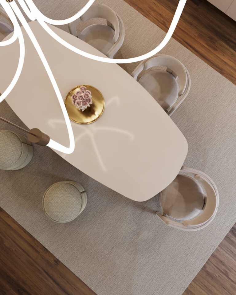 Mesa de jantar oval Tribeca | Interdesign