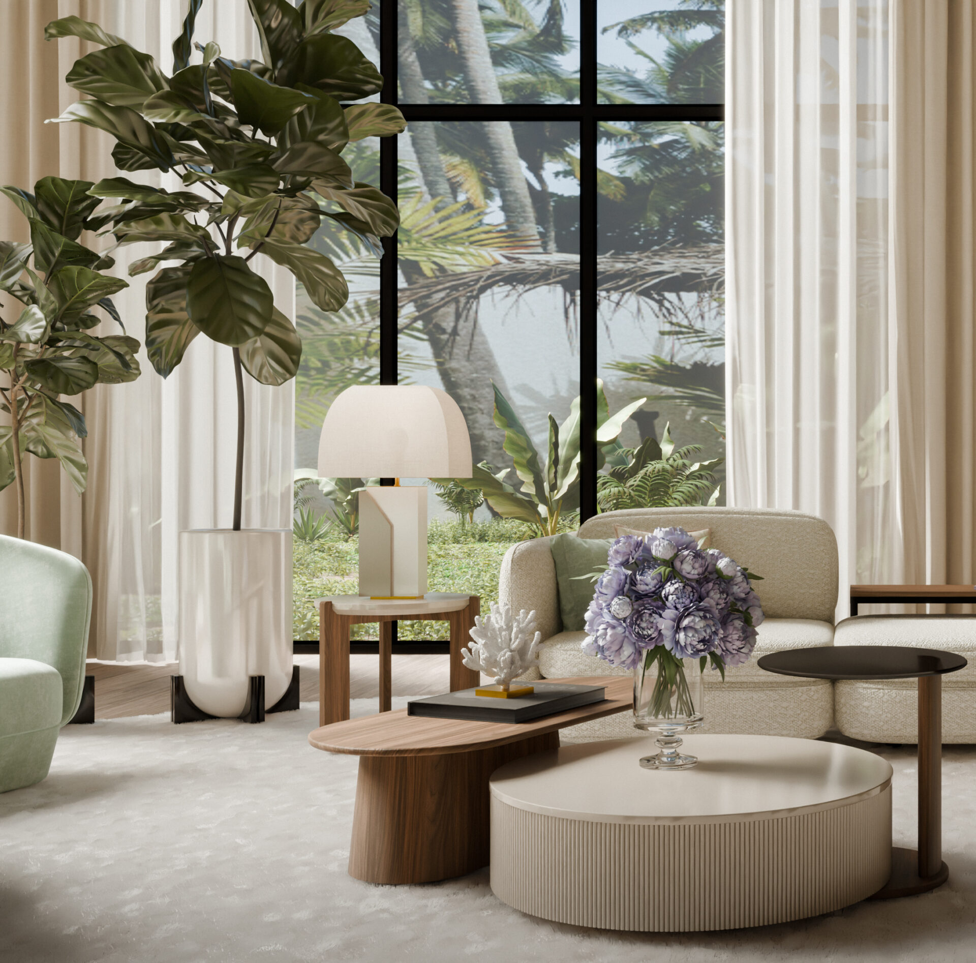 Natture High Vase | Interdesign
