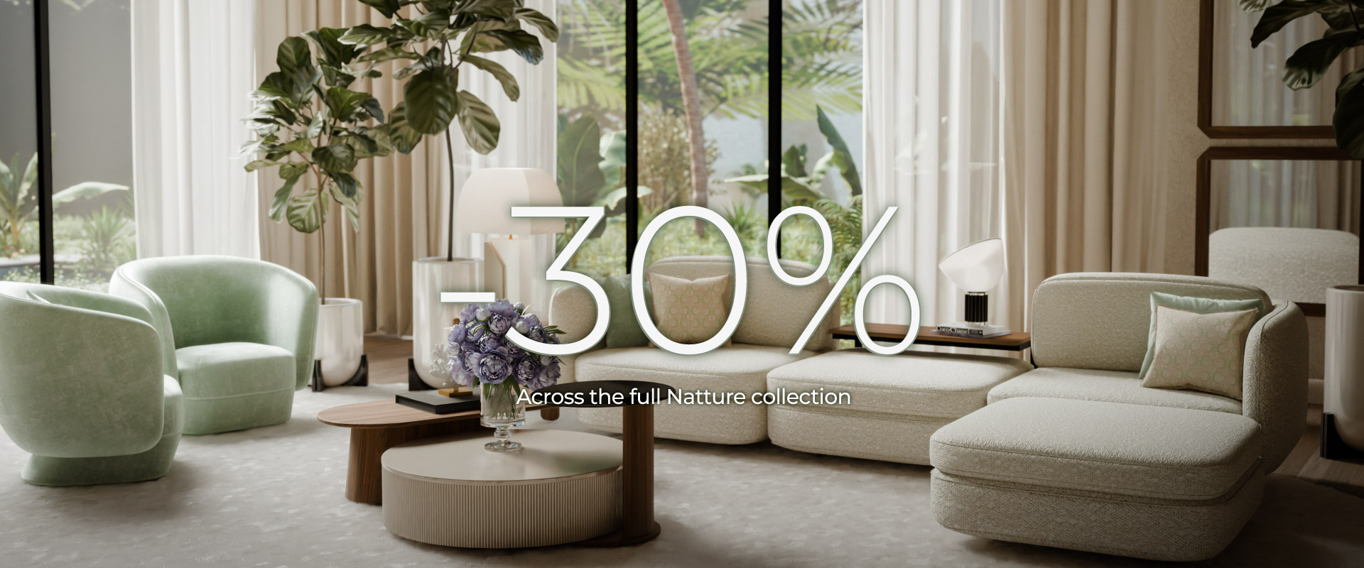 Coleção Natture | 30% de desconto exclusivo online