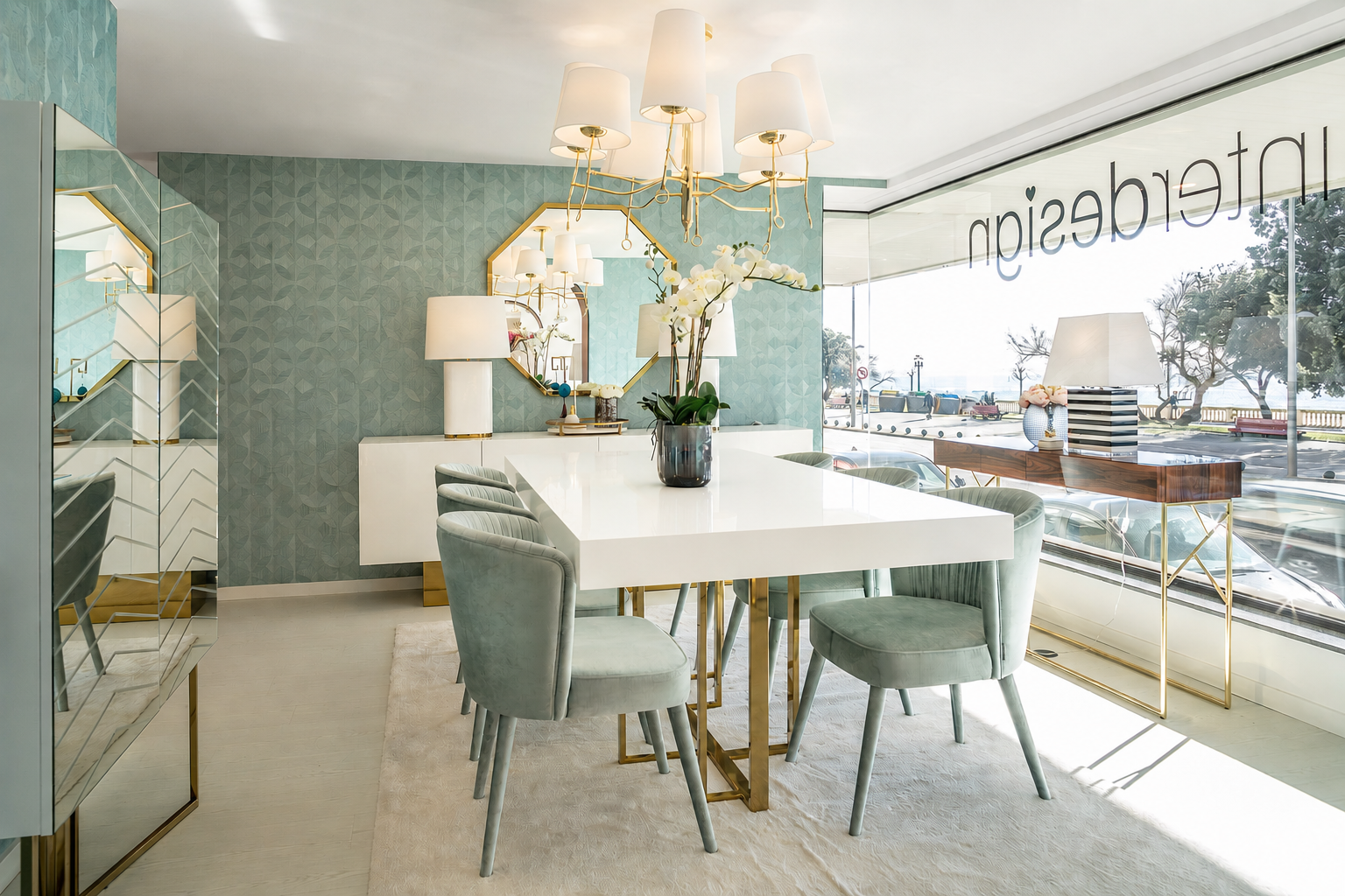 Mesa de Jantar Extensível Deco | Interdesign