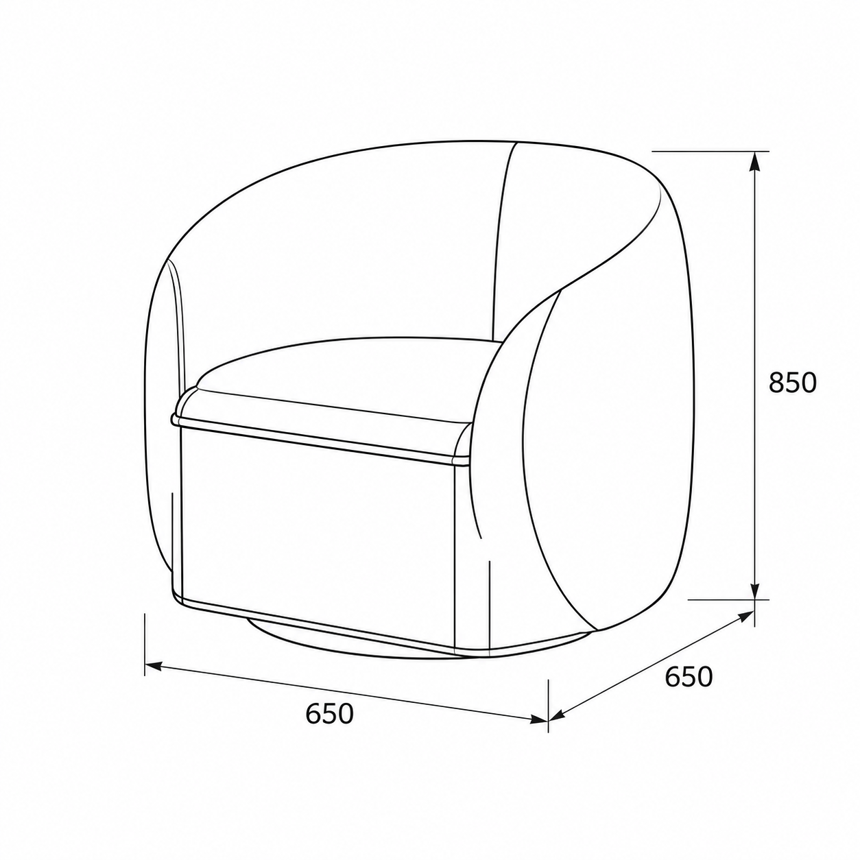 SMOG Armchair | Interdesign