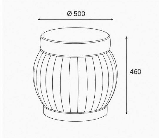 Pouf SAM | Interdesign