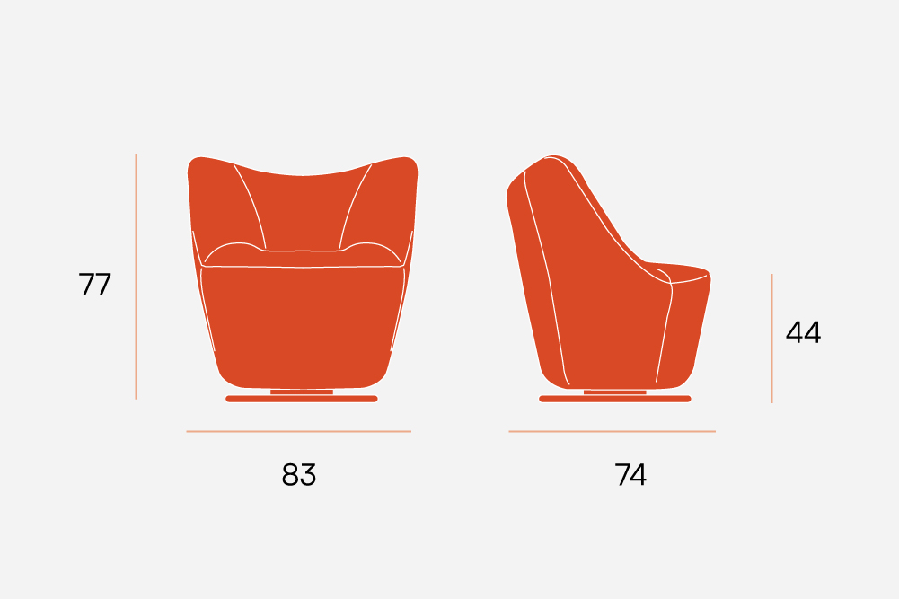 Cadeirão Moma | Interdesign